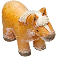 Maruwa Boeki 1103833-09 Naughty Mini Mascot, Horse, Size: Approx. W 0.6 x D 1.4 x H 1.0 inches (1.4 