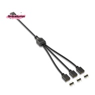 5V 3-Pin Extension Cable for Computer Motherboard Cable Connection Extension ARGB Splitter