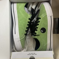Stussy x converse one star pro ox green flash