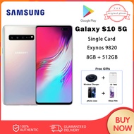 Samsung Galaxy S10 5G Mobile Phone 8GB RAM 512GB ROM 6.7 Inches Exynos 9820 Octa Core NFC  Android 9.0
