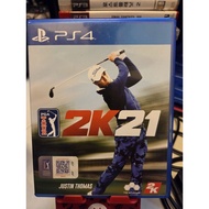 PGA TOUR 2k21 ps4 used game