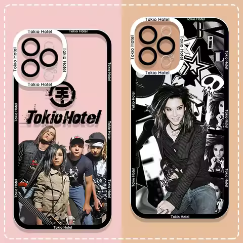 Singer Tom Bill Kaulitz T-tokio Hotel Phone Case for Xiaomi 14T 13T 11 Redmi Note 14 13 12 Pro Plus 