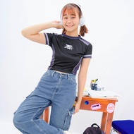 Crop Top Tee Y2K Korea Midnight Purple | 777 Studio Crop Top - Crop Tee