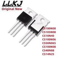 1-5PCS  CS180N08 CS105N08 CS10N40 CS100N06 CS50N065 CS100N08 CS48N88 CS14N25 TO220 MOS FET TO-220