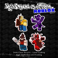 ROBLOX FORSAKEN 4 KILLER ACRYLIC KEYCHAIN (JOHN DOE, ZERO, C00LKIDD, RUST 101) | ONE TEN STICKER