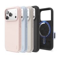 elago iPhone 17 Pro/Pro Max 磁吸防滑防摔Ridge矽膠手機殼