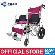 ☒●☍Indoplas Lightweight Travel Aluminum Wheelchair 10 kgs Erq