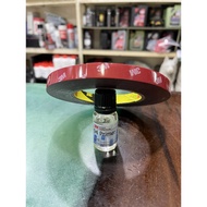 COMBO 3M 4229P 10MMX10M CAR TOY STRENGTHENING TAPE (RED) AND 3M PRIMER 94 ADHESIVE SOLUTION 10ML