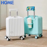 14 Inch Hand Carry Luggage 7kg Luggage Travel Bag With Cup Holder Suitcase with pulley for boarding 