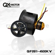 QX-MOTOR 64mm EDF QF2611 4500KV Brushless Motor 5 Leaf for RC Airplane Jet