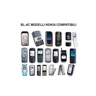 NOKIA LI-ION  BL-4C  / BL-5C  3.7W BATTERY FOR NOKIA CLASSIC PHONE