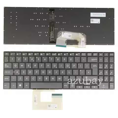 UK Laptop Keyboard For Asus Q525UA UX561UA UX561UN Q505UA AEBKKE00010 AEBKKU00010 SN6570BL 0KNB0- 56