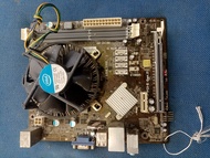 Motherboard H61 paketan Kipas & Prosesor
