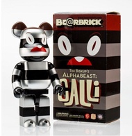  漫玩具 全新 Be@rbrick Bearbrick 400% Tim Biskup Alpha Beast Calli