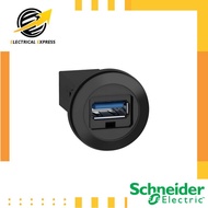 XB5PUSB3 / Schneider / Panel mounted USB port / Harmony XB5 / พอร์ต USB 3.0 22mm