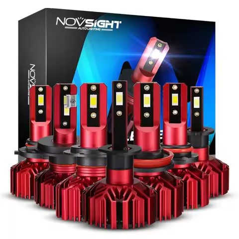 NOVSIGHT A500 N11 H4 LED Headlight For Car H7 LED H11 9005 9006 6000K 10000LM 60W 9-36V LED Auto Hea