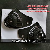 SPARE PART ORI MHR ‖ GEAR BASE MHR OF 622 SIDE COVER MHR OF622 VISOR REPSOL PETRONAS MOVISTAR
