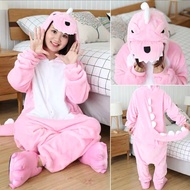 PINK GODZILLA DINOSAUR ONESIE DOLL COSTUME PAJAMA