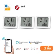 EWeLink Zigbee 3.0 เซ็นเซอร์อุณหภูมิและความชื้น ใช้พลังงานต่ํา การตรวจสอบแบบเรียลไทม์ เข้ากันได้กับ