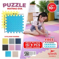 SPEEDS Matras Evamat Polos Puzzle Karpet Puzzle Lantai Eva 30x30 034-4