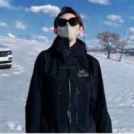 ARCTERYX SV七代男女戶外 GORE-TEX 三合一 羽絨服情侶款羽絨內膽雙拉鍊硬殼衝鋒衣 秋冬季 保暖 三合一外套 3-in-1 Jacket 可拆內膽外套 羽絨外套 Parka 防水 防風