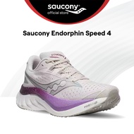 Saucony Endorphin Speed 4 Road Running Speed Shoes Women's - (MOON/PLUM) S10940-210