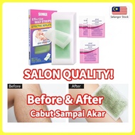 🇲🇾Sumax Premium Waxing Strips Set Home Salon Hair Removal Kit 40pcs Kertas Wax Buang Bulu Wax Paper