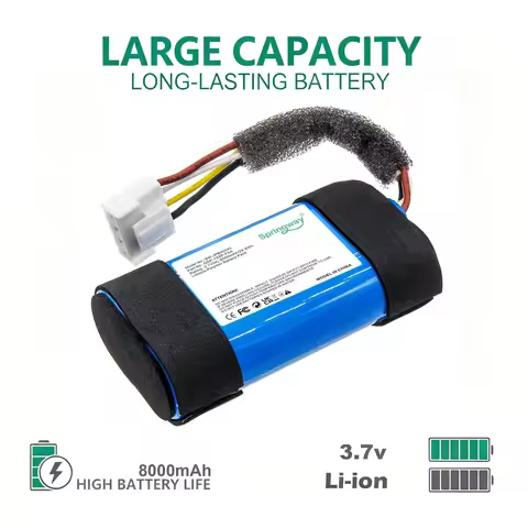 High Capacity 8000mAh Rechargeable Lithium Battery for JBL Partybox Encore Essential Speaker Replace