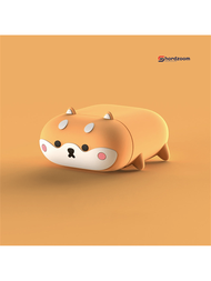 可愛的卡通狗柴犬,適用於蘋果airpods 3/1/2/pro耳機防護套