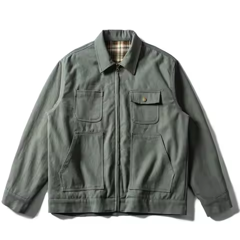 High Quality Cotton American Vintage Workwear Jackets for Men A2 Deck Jacket JUNGLE CROSS Coats Amek