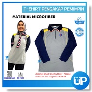 Original Pengakap Pemimpin Baju T-shirt Lengan Panjang Cikgu Guru Baju Uniform ST3004