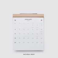 Pana Objects Carly: Calendar ปฏิทินไม้ ปี 2025