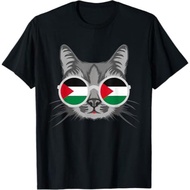 Free Palestine Flag Palestine Cat Gaza T-Shirt