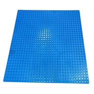 Dark blue base plate 32 x 32 dots for block toys building