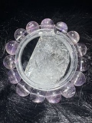 天然水晶 紫玫彼岸花超七 手串 14mm+