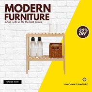 KAYU Wooden Shelf 50 CM / Otto Wooden / Wooden Shelf / Multipurpose Shelf / Kitchen Shelf