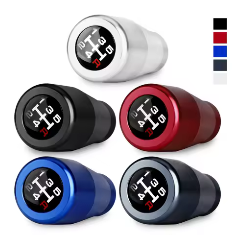 For Manual Transmission Gear level Knob Shifter 5 Speed 7cm New Car Gear Shift Knob Universal Racing