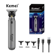 Tông Đơ Cắt Tóc Chấn Viền Khắc Kiểu Pin Trâu Sạc Nhanh Kemei Km 1757