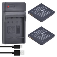 2-Pack DMW-BCK7 DMW-BCK7PP DMW-BCK7E NCA-YN101G Battery and Charger Kits for Panasonic Lumix DMC-FP5