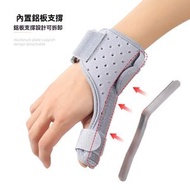 腱鞘炎護腕固定帶 - 手指固定帶 大拇指腱鞘護腕媽媽手固定手部護具籃球護指套-灰色 / 均碼
