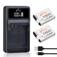 EN-EL12 Battery and LED Charger Compatible with Nikon Coolpix A1000 B600 W300 A900 AW100 AW110 AW120