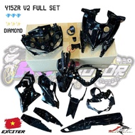 EXCITER/PPR RACING ORIGINAL HLY INNER SET BLACK DIAMOND LC135 Y15ZR Y16ZR Y15 Y16 LC V1 HLY INNER KI