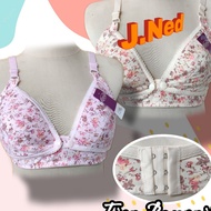 [K . 0O] J196 BREASTFEEDING BRA WITHOUT FOAM WITHOUT WIRE LARGE CUP 36C - 42C THREE HOOKS VAYA BRA 1