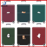 [NEW Luggage Protective Cover Elastic Luggage Cover Luggage Scratch-Resistant Dust @-
