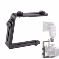 SLR Camera Stand Double L Stand Camera Stand Flash Stand L-Shaped Stand LED Fill Light Stand S9HA