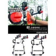 KY/💘Real Picture Car Car Bike Rack Rear Frame Hanging Rack Rear Hanging Single Frame Hanging Three Non-Blocking License