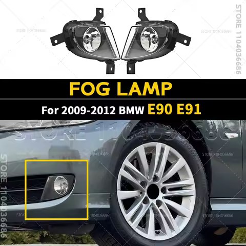 Fog BMW E90 For 2009 2010 2011 2012 E90 E91 BMW 323i 328i 328xi 335d 335i 335xi Front Bumper Fog Lam