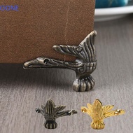 OONE Furniture Leg Furniture Part Wood Case 4pcs Protector Golden Vintage Corner Bracket