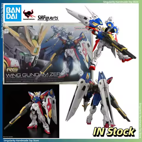【 In Stock 】 Spot Bandai RG 43 1/144 Flying Wing Gundam Flying Wing Zero Gundam W Assembly Model Col
