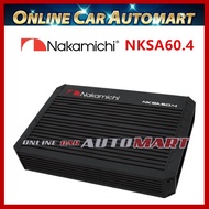 Nakamichi Bridgeable 4-channel Power Amplifier NKSA60.4
